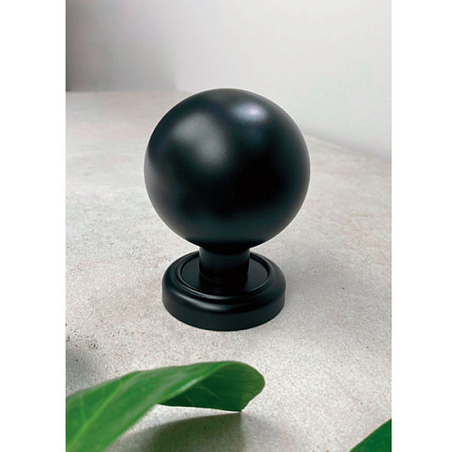 Ручка кноб FADEX Sfera Fixa PO14 фиксированная N52 черный матовый - Фото №3
