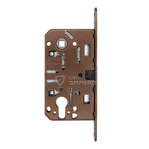 Механізм замка AGB Mediana Polaris PZ магніт (BS50*85мм) бронза - Фото №2