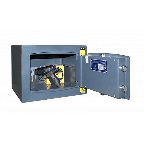 Сейф взломостойкий GRIFFON H.26.KP DARK GREY - Фото №3