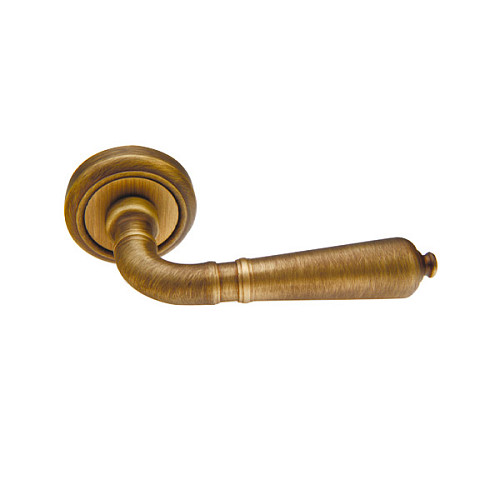 Ручки на розеті FADEX Antik 130V B02 бронза матова - Фото №2