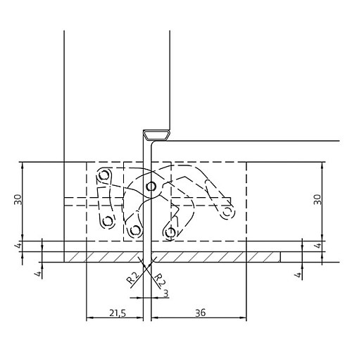 Завіс ANSELMI AN 172 3D BLACK чорний - Фото №11