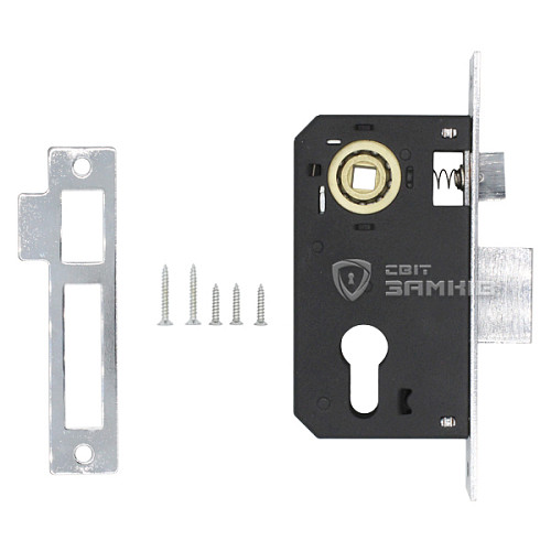 Механізм замка CLASS 9011SR (BS40*61,5мм) CP хром - Фото №4