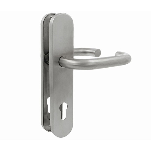 Ручки на планке AMIG мод.3PXB85 нержавеющая сталь - Фото №2