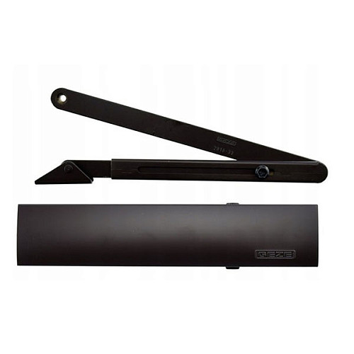 Дотягувач GEZE TS 4000 STD до 120кг FIRE Чорний - Фото №2