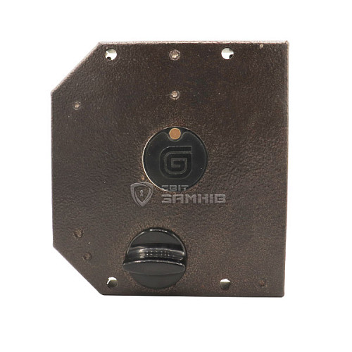 Замок накладний ГАРДІАН 20.05 (BS64мм) горизонтальна свердловина 5 ключів лівий (н) - Фото №3