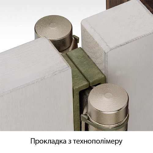 Петля барная с тормозом ALDEGHI LUIGI 101AC150B 150 мм AC хром - Фото №2