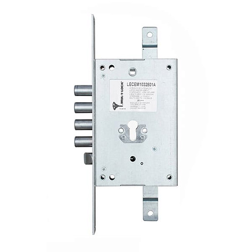 Механизм замка MUL-T-LOCK A528 (BS63 * 85мм) хром полированный без об.планки - Фото №2