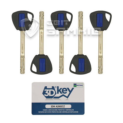 Механізм замка MOTTURA 3D.788D800054 (BS66*85мм) R правий - Фото №7