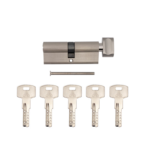 Циліндр KEDR Zink 60T (30*30T) ZCN нікель - Фото №6