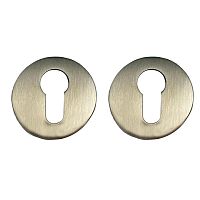 Накладки на сердцевину FORME Fixa Round N02 никель матовый