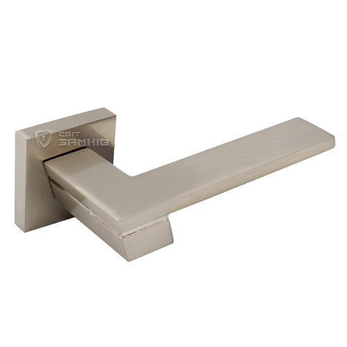 Ручки на розеті KEDR R08.1324-AL SN/CP сатин/хром - Фото №4