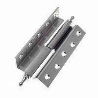 Петля угловая IMPERIAL Z 120 мм - R SN правая матовый хром 