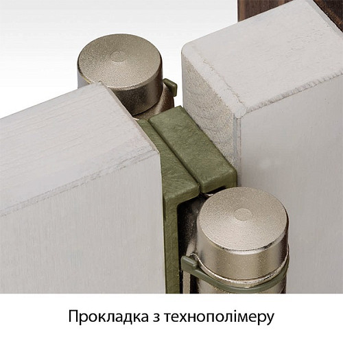 Петля барная с тормозом ALDEGHI LUIGI 101AO150B 150 мм AO латунь - Фото №2