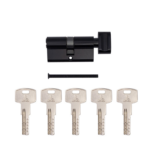 Циліндр KEDR Zink 70T (30*40T) ZCBM чорний матовий - Фото №6