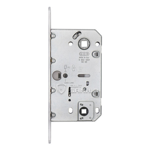 Механізм замка AGB Mediana Polaris WC магніт (BS50*96мм) матовий хром - Фото №3