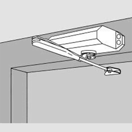 Дотягувач DORMA TS77 EN4 стандартна тяга до 80кг Білий - Фото №4