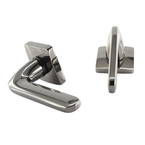 Ручки на розеті COLOMBO Roboquattro S ID51 (PT19BZG-PT13) графіт - Фото №5