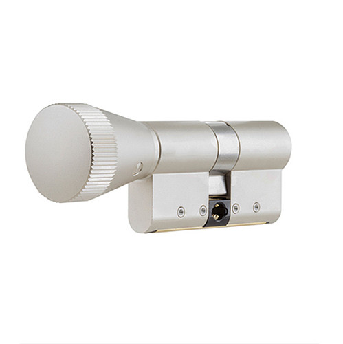 Циліндр IKON e-CLIQ 85T (40i*45T) нікель сатин - Фото №4