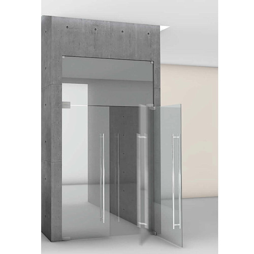 Доводчик-петля JNF IN.81.203 до 100 кг для стеклянных дверей - Фото №2