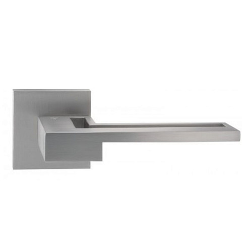 Ручки на розеті ORO/ORO Cut (15E) SC/CP матовий хром/хром - Фото №2