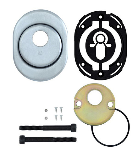 Протектор DISEC CONTRO CD2000 21 мм хром матовий - Фото №4