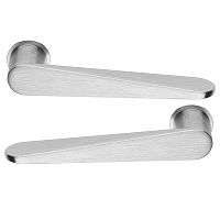 Ручки на розеті DND by MARTINELLI Iki Unico ZCS матовий хром