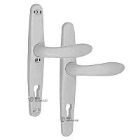 Ручки на планці STUBLINA 92/35 натискна-натискна сіра