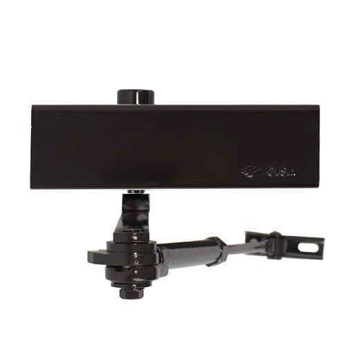 Дотягувач CISA C1611.03.0.88 Professional Plus2 BC STD HO з фіксацією до 80 кг коричневий - Фото №2