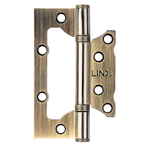 Петля LINDE HB-100S 100*32 мм - AB старая бронза
