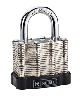 Замок навесной HORST HR-LS-30E (3 ключа)