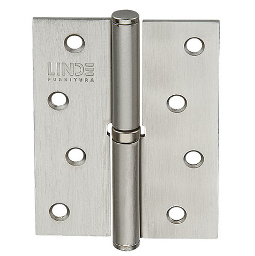 Петля LINDE H-100 100*75 мм - L SN левый матовый никель