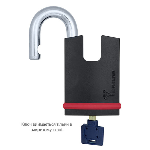 Замок навесной MUL-T-LOCK NE14H Interactive+ (3 ключа) - Фото №2