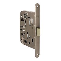 Механизм замка GAVROCHE GR96-K WC (BS50*96мм) пласт.язычок BN черный никель