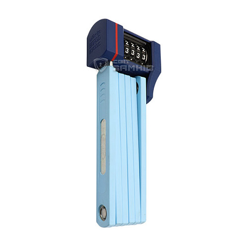 Замок для велосипеда ABUS 5700C/80 Bordo uGrip 80 см кодовый Core Blue голубой - Фото №2