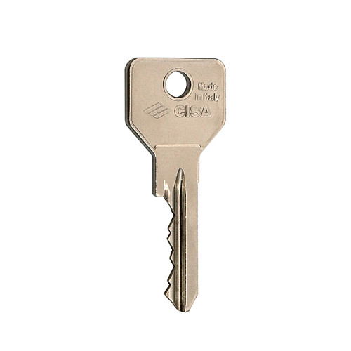 Циліндр половинка CISA C2000 70 (60*10) нікель матовий 3 ключі - Фото №22