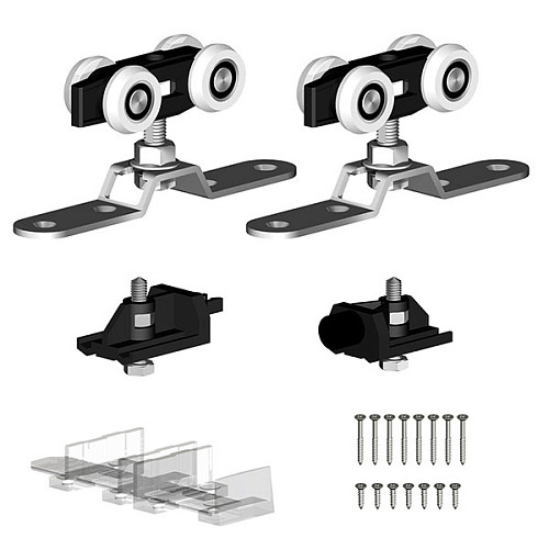 Розсувна система VALCOMP Herkules HS120 довжина 4 м на 1 полотно вагою до 120 кг - Фото №13