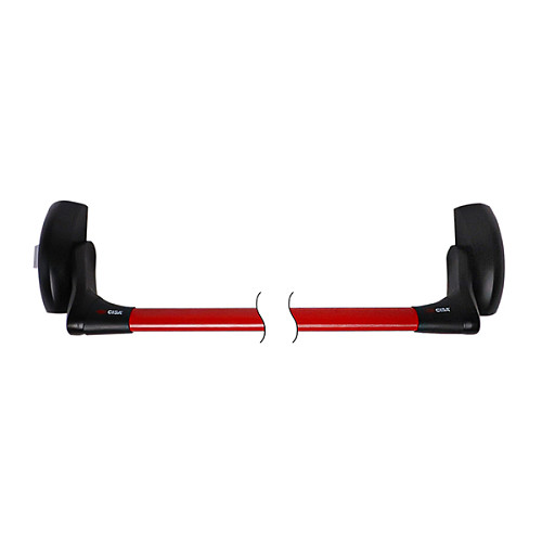 Антипаніка накладна CISA Fast Push 59011.10 модульна 2/3-точкова червоний/чорний - Фото №4