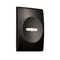 Декоративна накладка DISEC KT3766 Matrix хром чорний