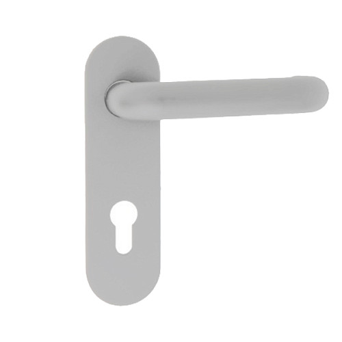 Ручки протипожежні на планці KEDR 1919 Grey сірий - Фото №2