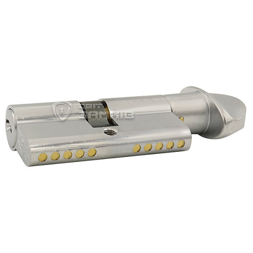 Циліндр CORTELLEZZI PRIMO 117F 60T (30*30T) нікель сатин - Фото №2