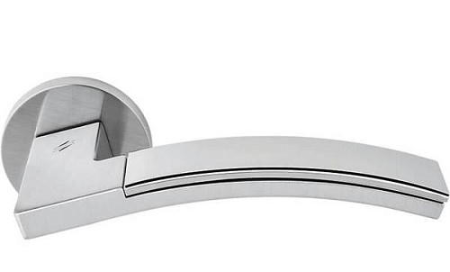 Ручки на розеті COLOMBO Trama LC71 (FF19BZG-FF13) матовий хром/хром - Фото №2