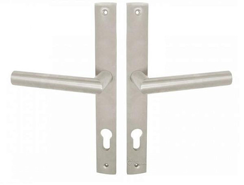 Ручки на планці ROSTEX Monzun 85мм нержавіюча сталь матова - Фото №2