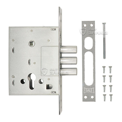 Механизм замка KALE 257X (BS60*68мм) хром - Фото №4