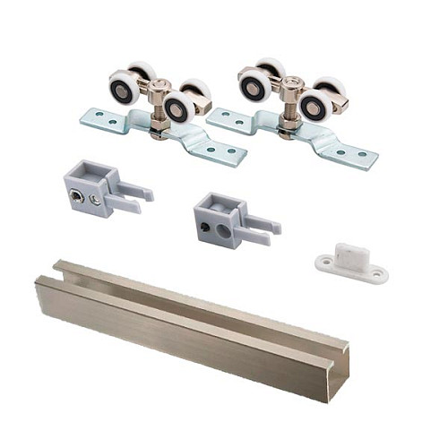 Розсувна система MVM SD-100 довжина 1,8 м на 1 полотно вагою до 100 кг - Фото №2