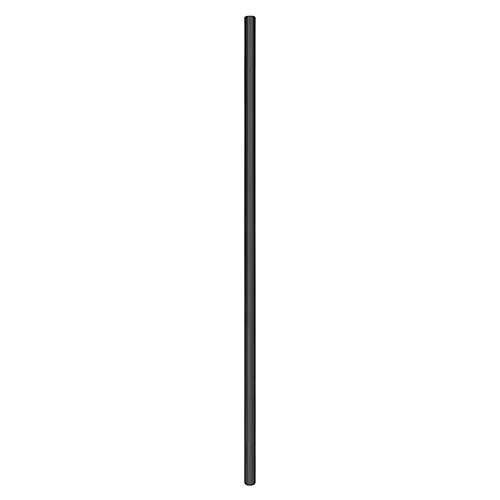 Ручка скоба ABARO Bali 90° L:1500 X:1300 D:32mm SS 304 черный RAL 9005 (половинка) - Фото №3