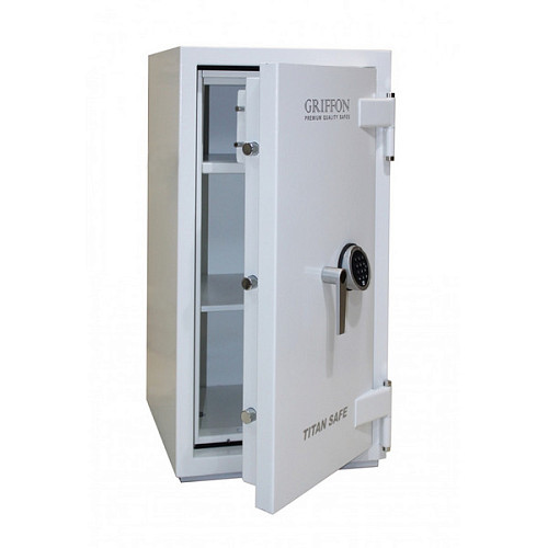 Сейф огневзломостойкий GRIFFON CL III.90.E White - Фото №3