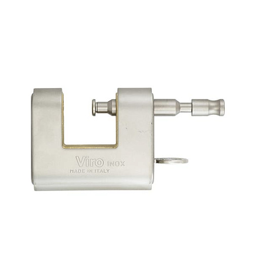 Замок навісний VIRO PANZER ST.STEEL 4117.Х (3 ключа) - Фото №3