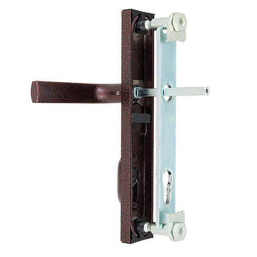 Ручки на планке с протектором ROSTEX R4 R 72мм (38-55мм) коричневый - Фото №5