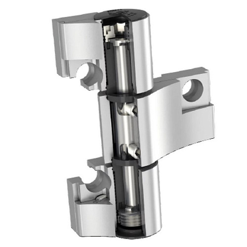 Петля MEDOS Jocker Alu-3 67 мм до 160 кг черный матовый - Фото №3