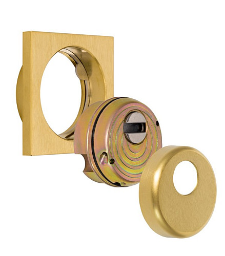 Протектор DISEC MONOLITO SFERIK BD200 25мм латунь матова - Фото №2